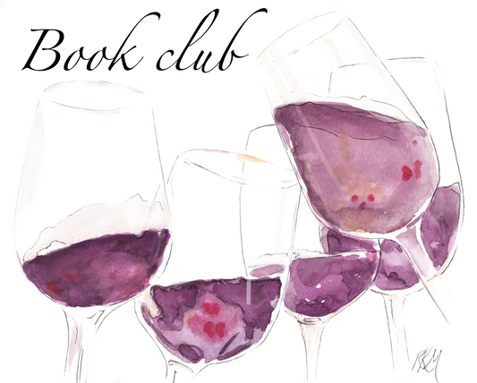 "Book Club"(blank card)